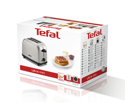 Tefal ULTRA MINI 2 snede(n) Roestvrijstaal - Afbeelding 2