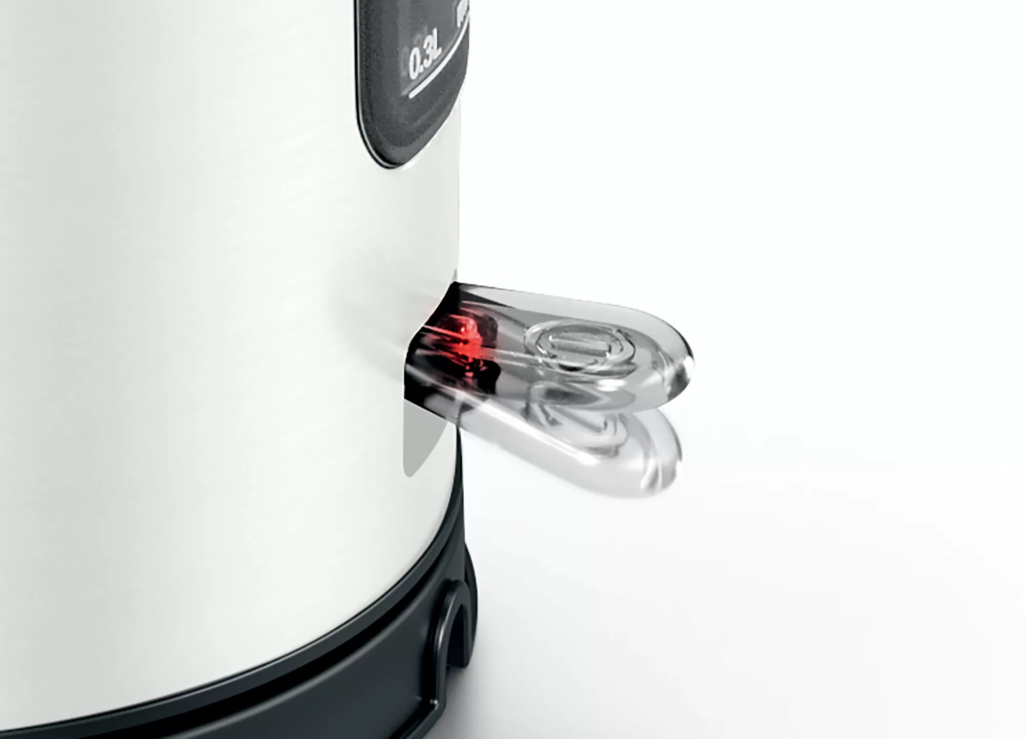 Bosch DesignLine waterkoker 1,7 l 2400 W Zwart, Zilver - Afbeelding 4