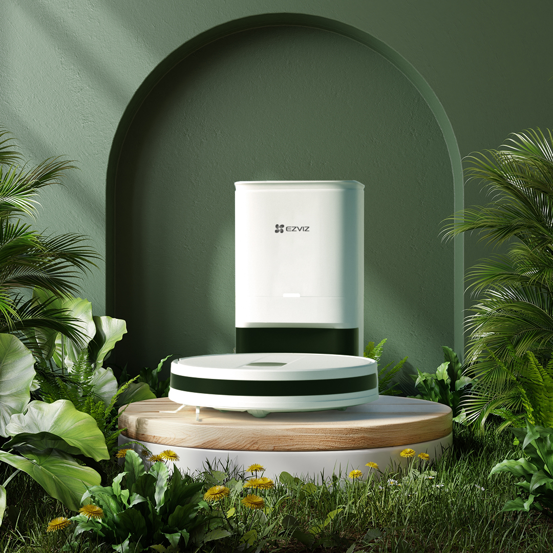 EZVIZ RC3 PLUS robotstofzuiger 0,8 l Zakloos Wit - Afbeelding 5