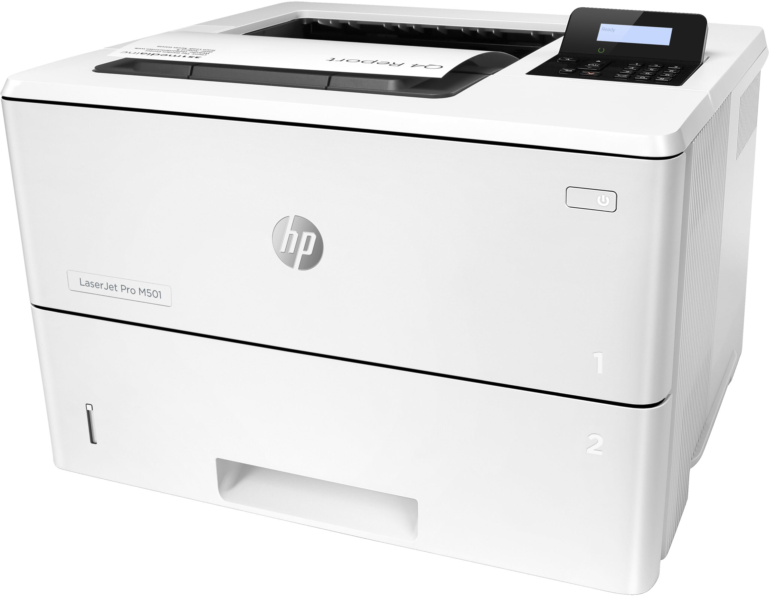 HP LaserJet Pro M501dn, Zwart-wit, Printer voor Bedrijf, Print, Dubbelzijdig afdrukken - Afbeelding 4