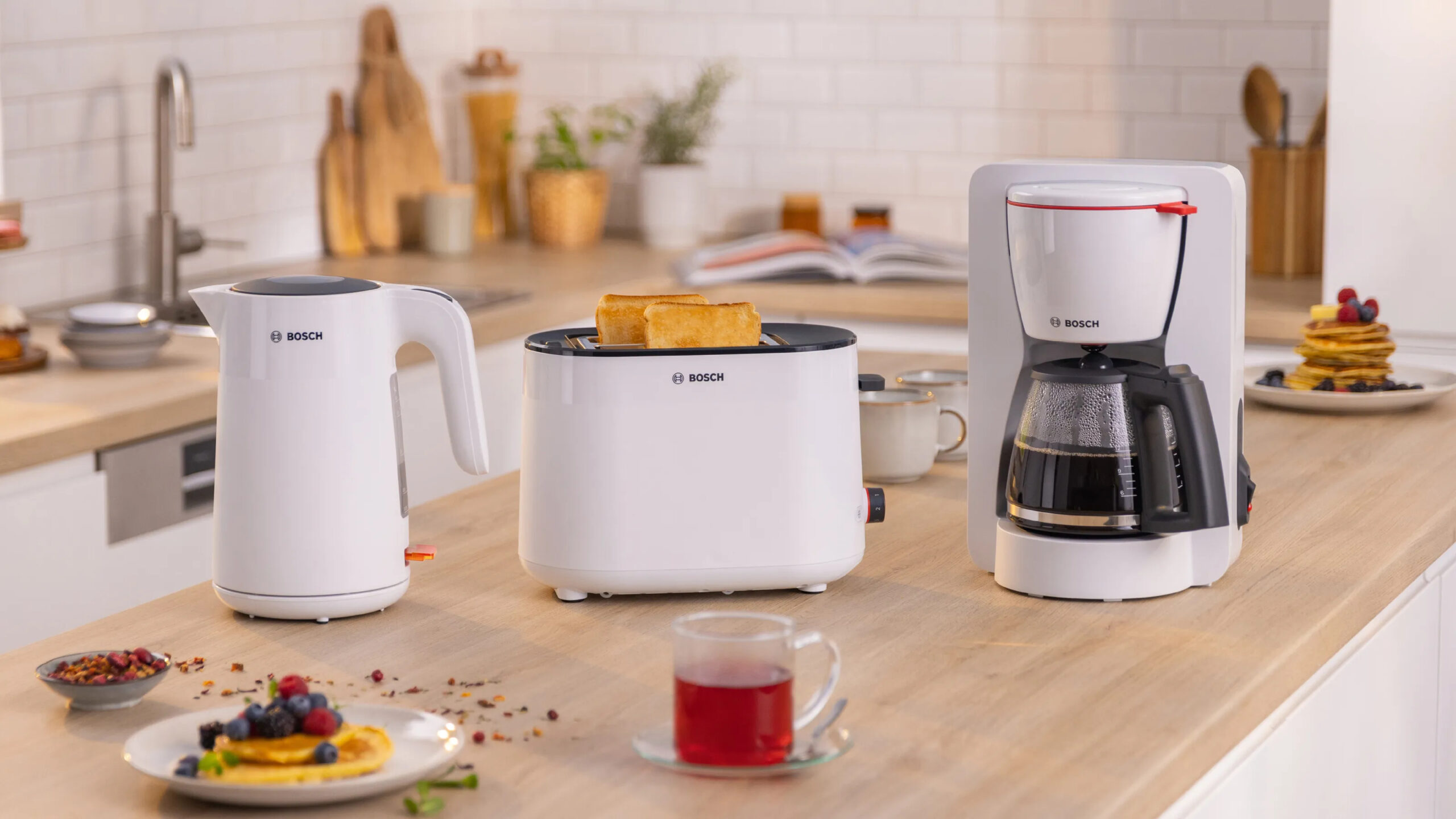 Bosch TWK2M161 waterkoker 1,7 l 2400 W Wit - Afbeelding 5