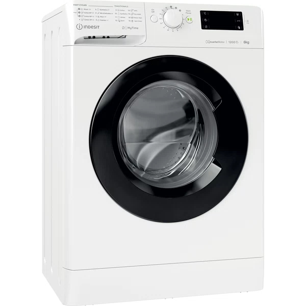 Indesit MTWSE 61294 WK EE wasmachine Voorbelading 6 kg 1200 RPM Wit