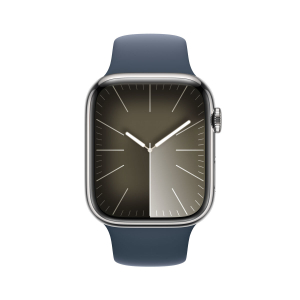 Smartwatch Apple S9 1,9" Blauw Zilverkleurig Ø 45 mm