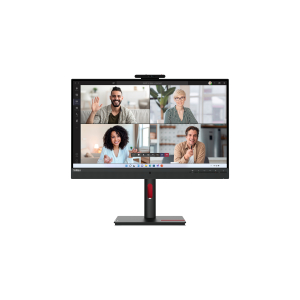 ThinkVision T27hv-30 - 27 inch - Quad HD IPS LED Monitor - 2560x1440 - Pivot / HAS / RJ45 / USB-C / Webcam