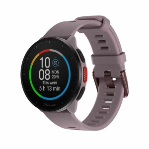 Smartwatch met Stappenteller Running Polar Paars 1,2"