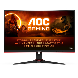 AOC G2 C27G2E/BK computer monitor 68,6 cm (27") 1920 x 1080 Pixels Zwart, Rood