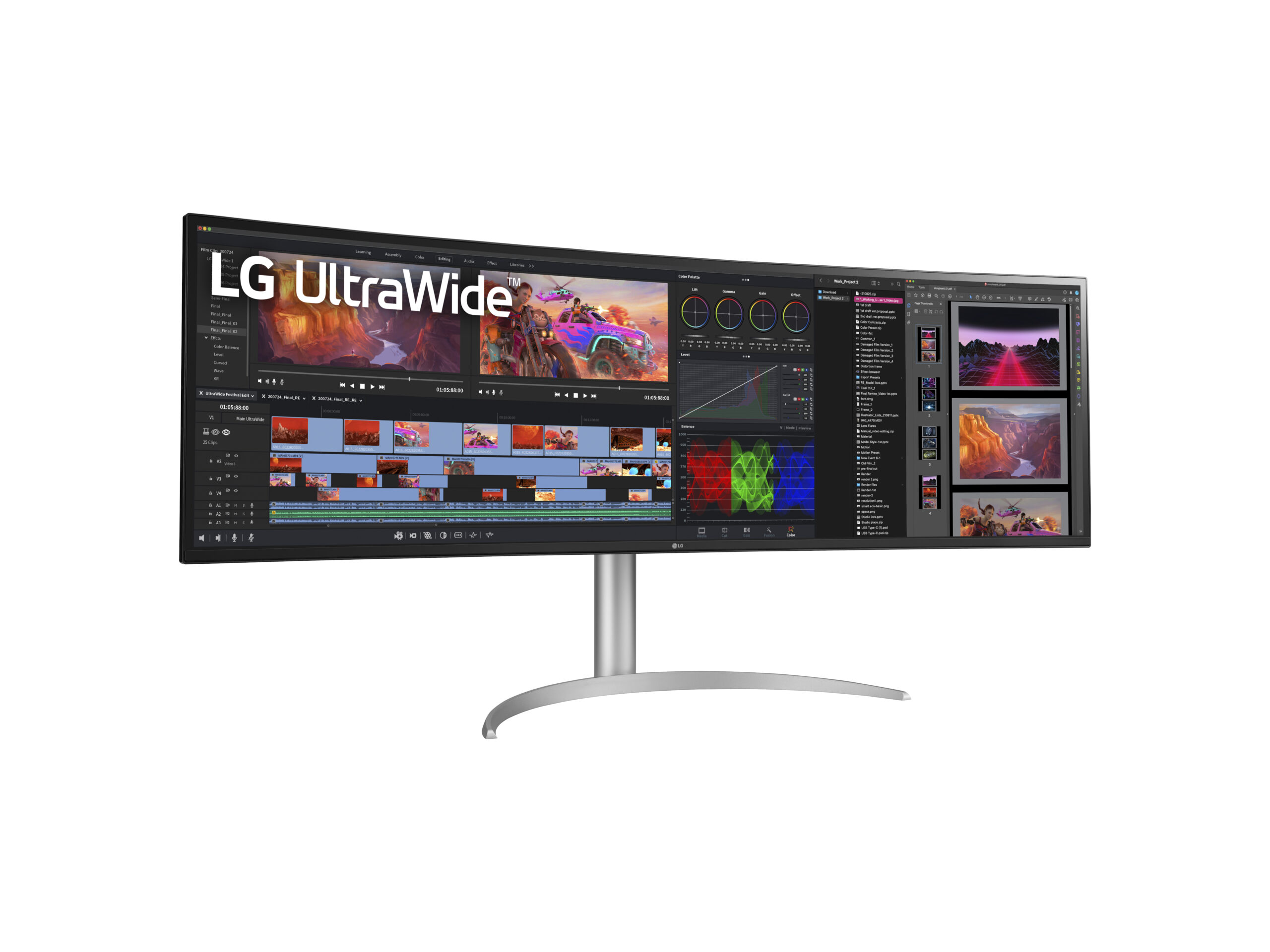 LG 49WQ95C-W LED display 124,5 cm (49") - Afbeelding 5