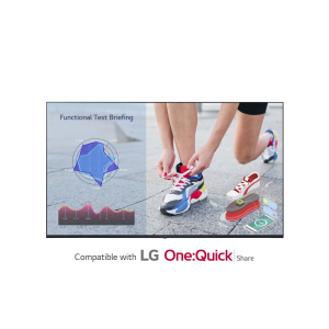 LG 55UL3J-M beeldkrant Digitale signage flatscreen 139,7 cm (55") LCD Wifi 400 cd/m² 4K Ultra HD Blauw WebOS 16/7