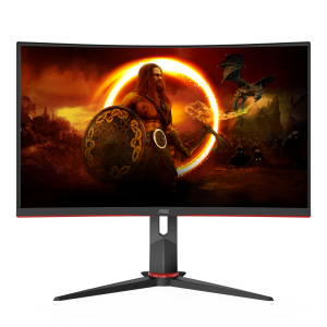AOC CQ27G2S/BK computer monitor 68,6 cm (27") 2560 x 1440 Pixels Quad HD Zwart, Rood