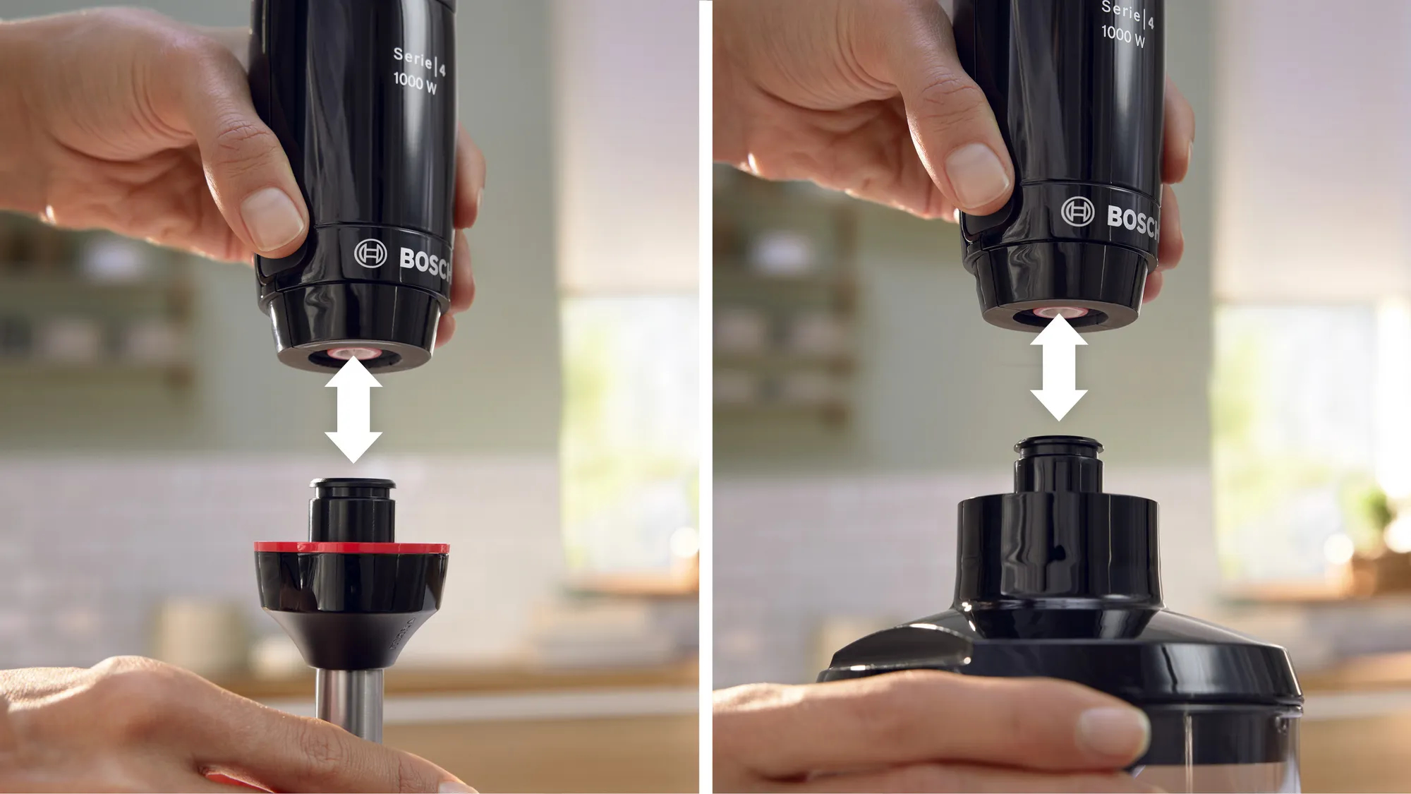 Bosch Serie 4 MSM4B620 blender 0,6 l Staafmixer 1000 W Zwart - Afbeelding 7