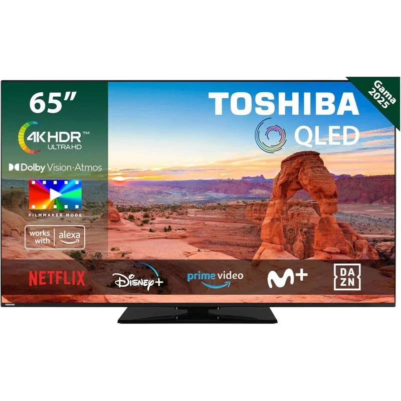 Toshiba 4K QLED Smart XXL TV 65QV3463DG (2025) 65″ - Afbeelding 3