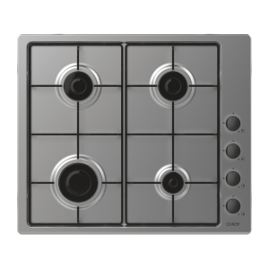 Candy Idea CHW6LBX Roestvrijstaal Ingebouwd 56 cm Gaskookplaat 4 zone(s)