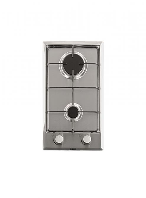 Beko HDCG 32220 SX kookplaat Roestvrijstaal Ingebouwd Gaskookplaat 2 zone(s)