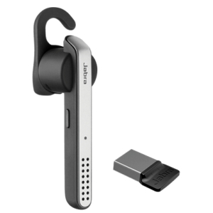 Jabra Stealth UC Headset Draadloos oorhaak, In-ear Oproepen/muziek Micro-USB Bluetooth Zwart