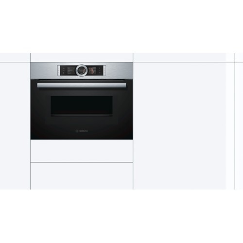 Bosch CMG636BS1 oven 45 l Roestvrijstaal - Afbeelding 2