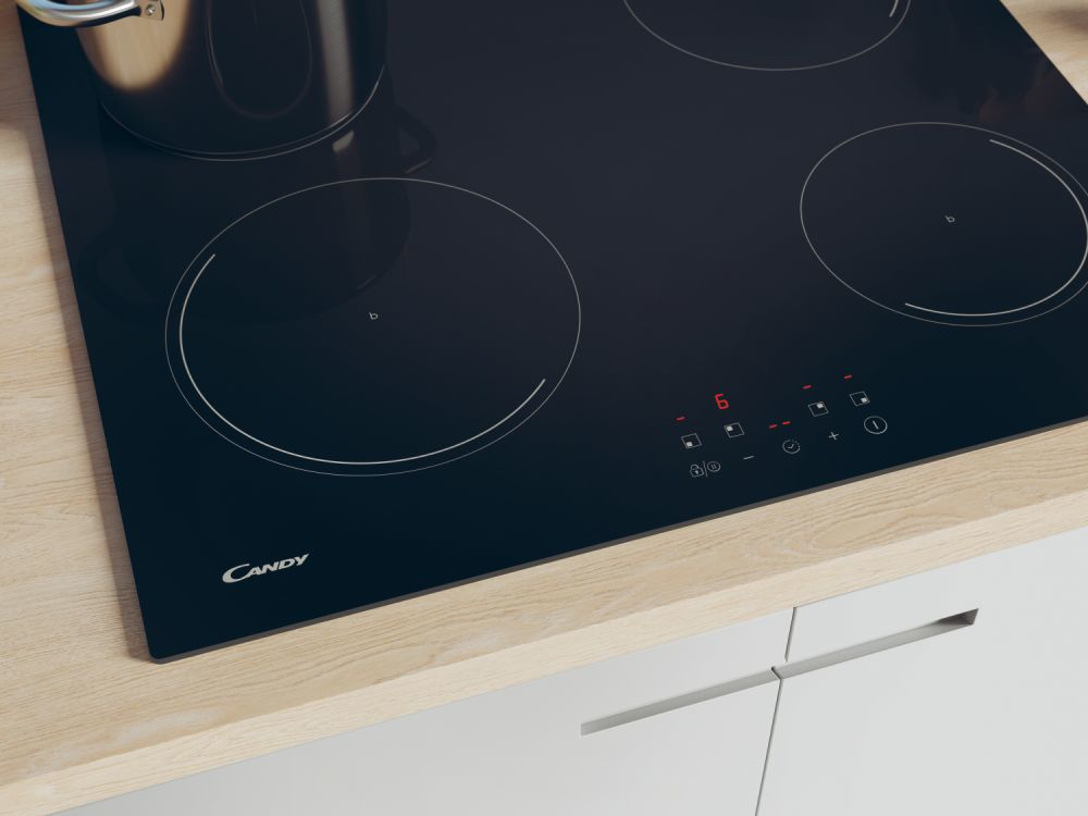 Candy Idea CI642CBB/1 Zwart Ingebouwd 60 cm Inductiekookplaat zones 4 zone(s) - Afbeelding 8