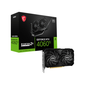 MSI VENTUS GEFORCE RTX 4060 TI 2X BLACK 16G OC videokaart NVIDIA 16 GB GDDR6