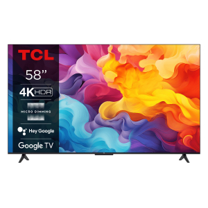 TCL 4K Smart Android LED XXL TV 58V6B 58″ (2024)