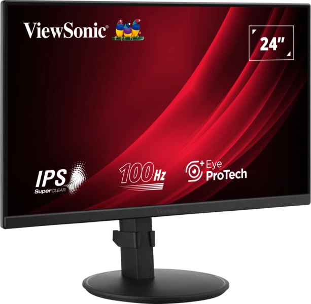 Viewsonic VA VA2408-HDJ computer monitor 61 cm (24") 1920 x 1080 Pixels Full HD LED Zwart - Afbeelding 3