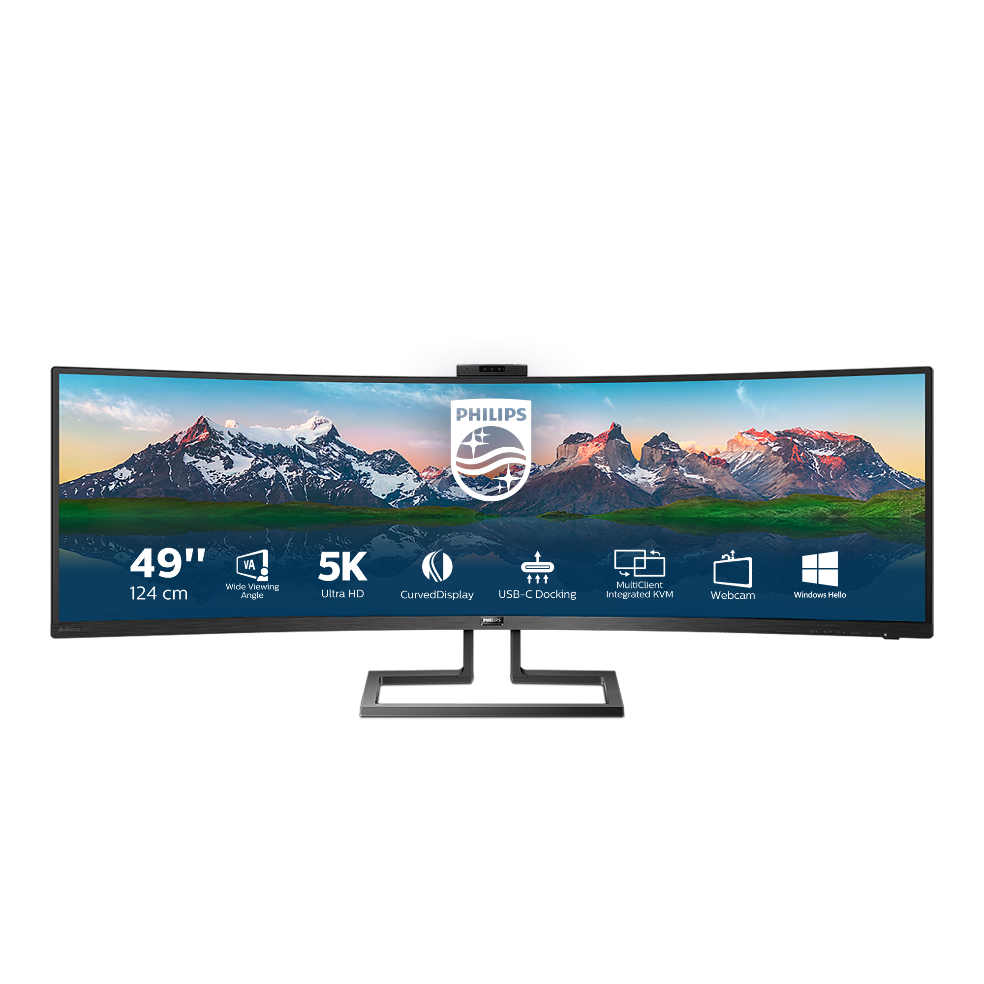 Philips P Line 32:9 SuperWide Curved LCD-scherm 499P9H/00 - Afbeelding 2