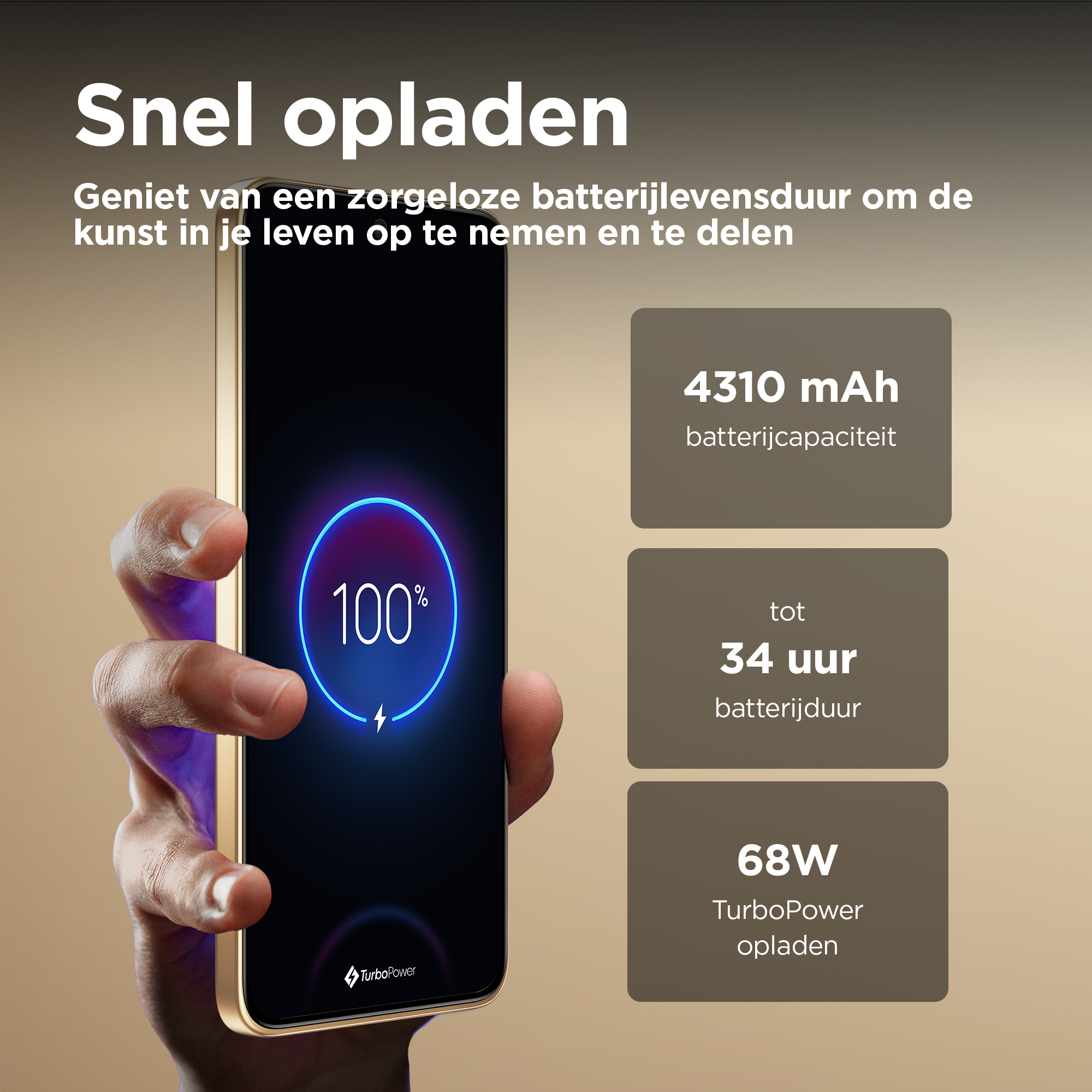 Motorola Edge 50 Neo 16,1 cm (6.36") Dual SIM Android 14 5G USB Type-C 12 GB 512 GB 4310 mAh Crème - Afbeelding 4