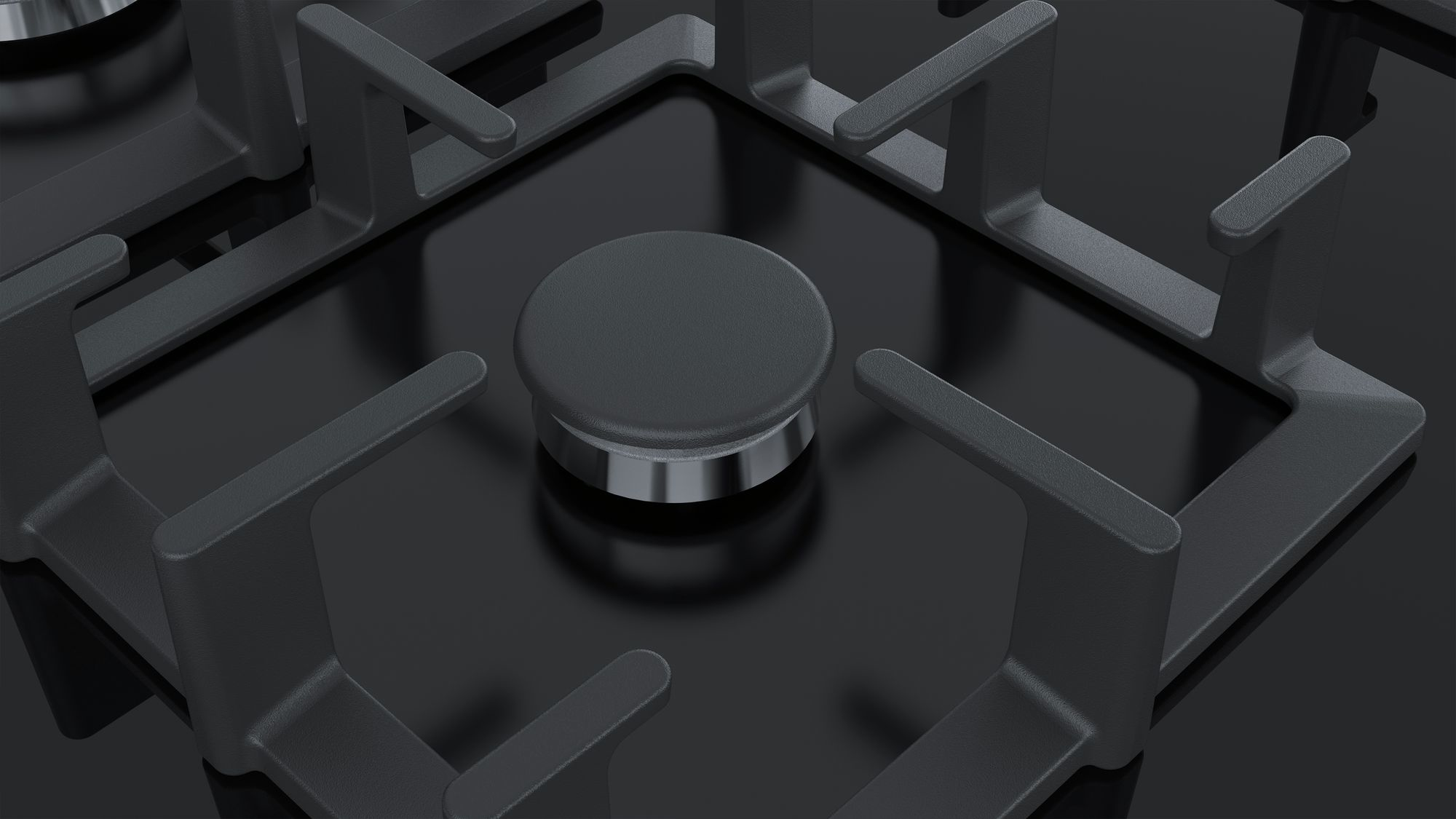 Siemens EP7A6QB90 kookplaat Zwart Ingebouwd Gaskookplaat 5 zone(s) - Afbeelding 3