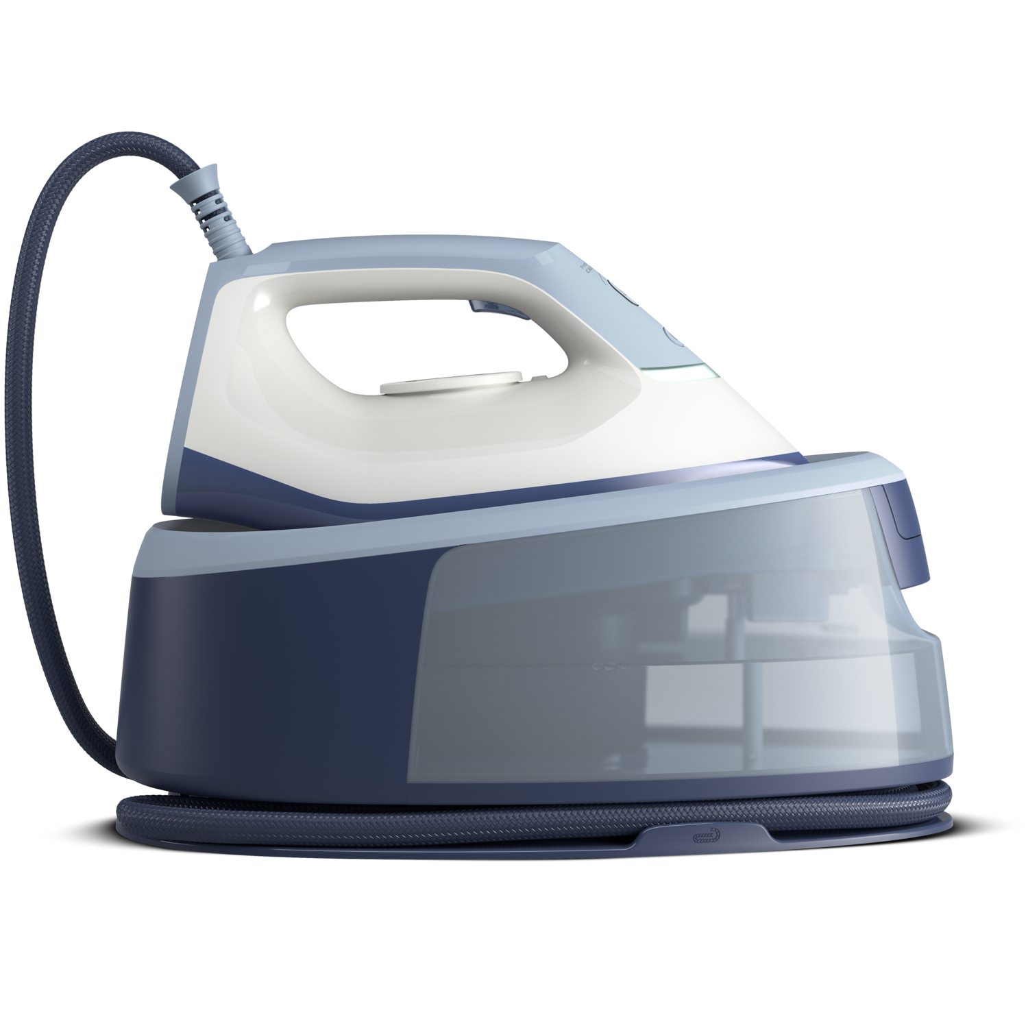 Philips 3000 series PSG3000/20 stoomstrijkijzer station 2400 W 1,4 l Keramische zoolplaat Blauw, Wit