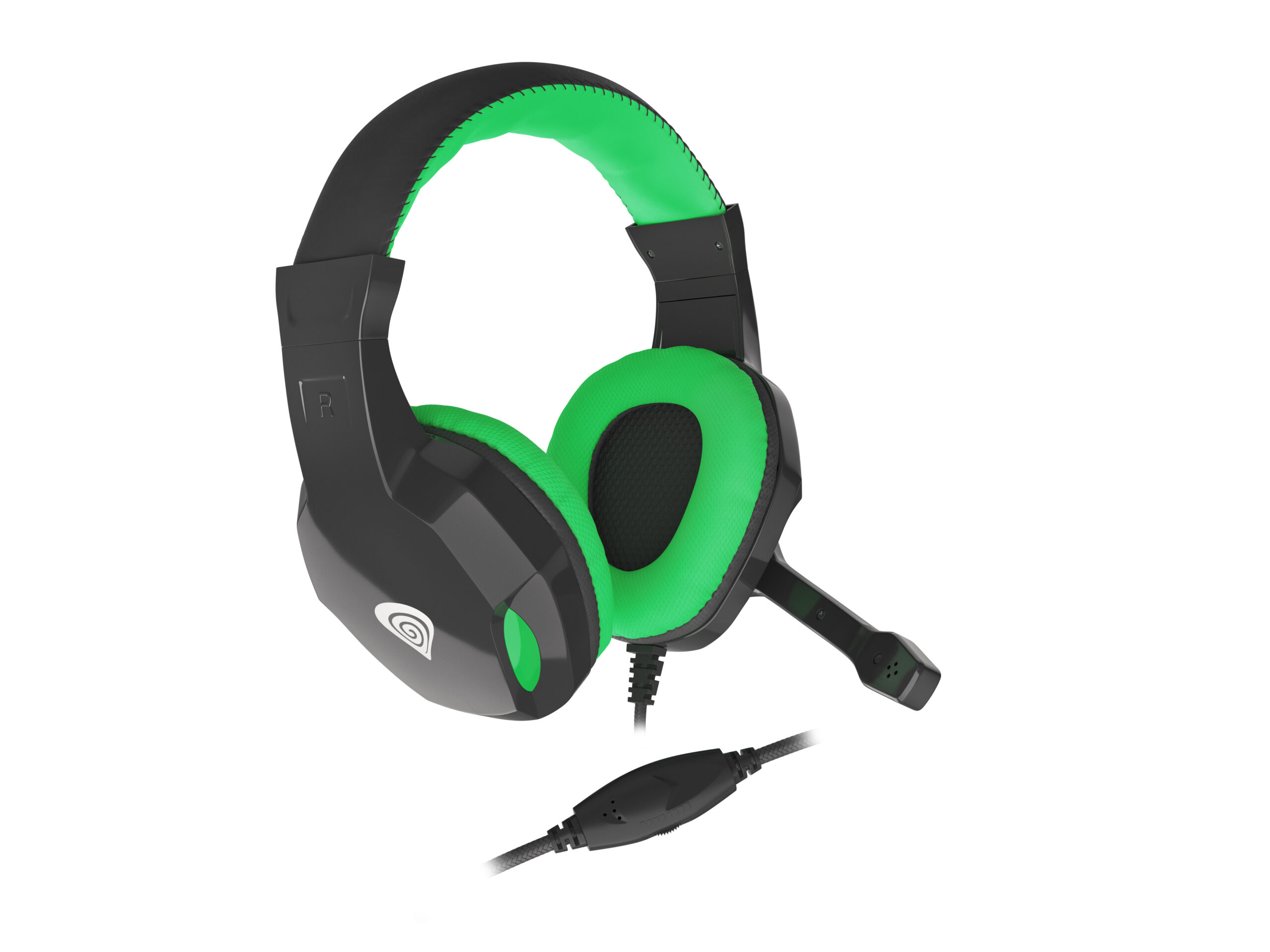 GENESIS ARGON 100 Headset Bedraad Hoofdband Gamen Zwart, Groen - Afbeelding 3