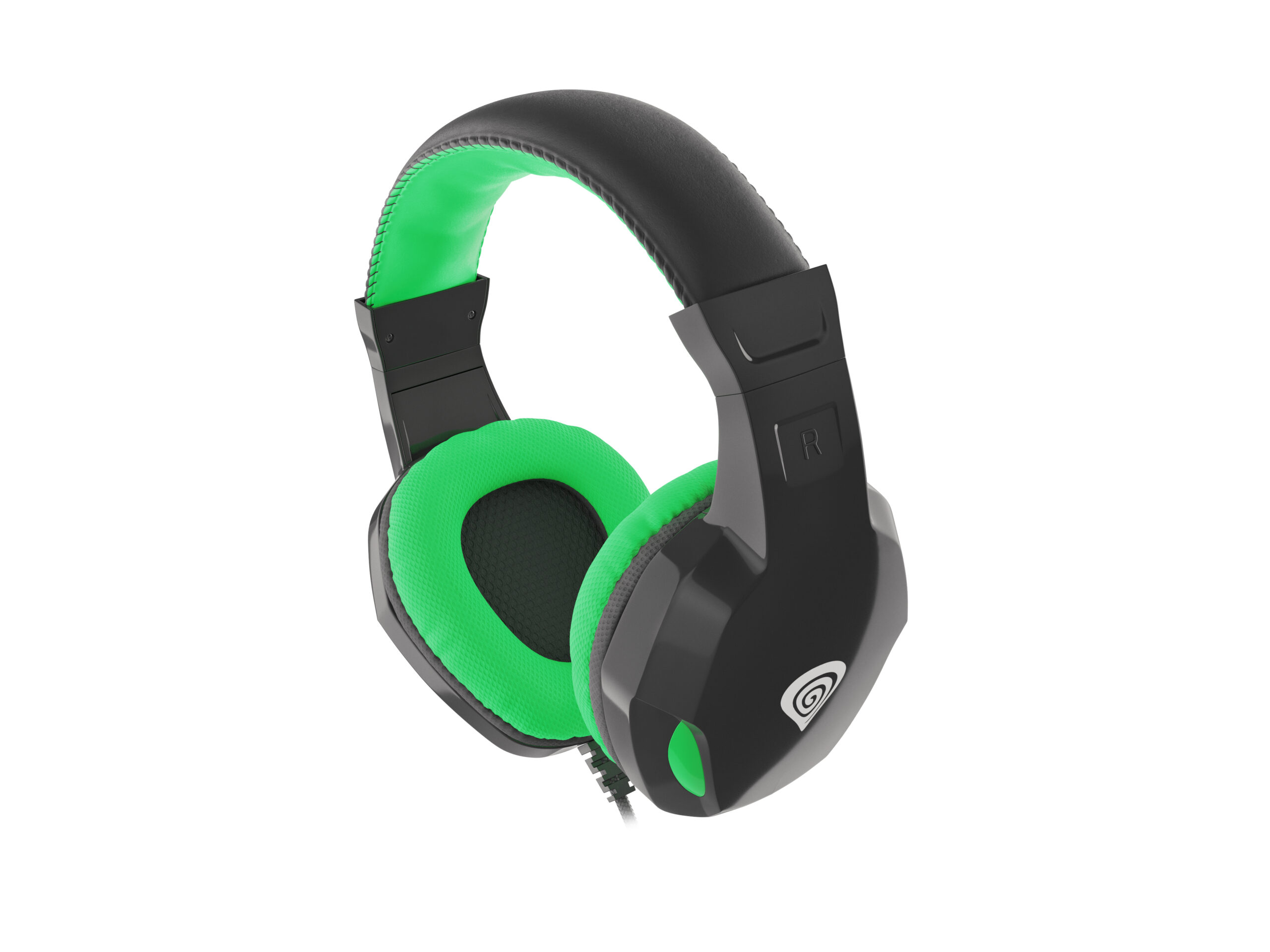 GENESIS ARGON 100 Headset Bedraad Hoofdband Gamen Zwart, Groen - Afbeelding 4