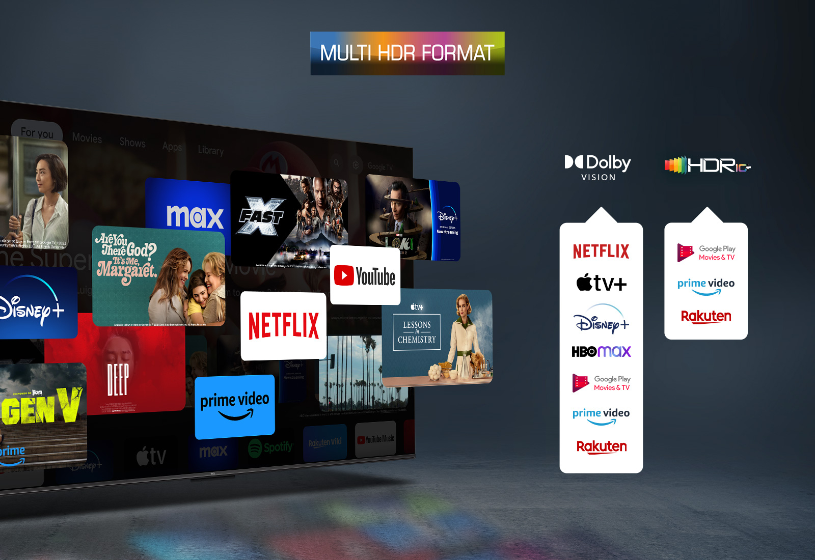 TCL Smart Android QLED+ XXL TV 65C655 (2024) 65″ - Afbeelding 12