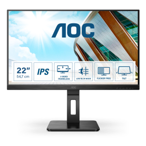 AOC P2 22P2Q LED display 54,6 cm (21.5") 1920 x 1080 Pixels Full HD Zwart