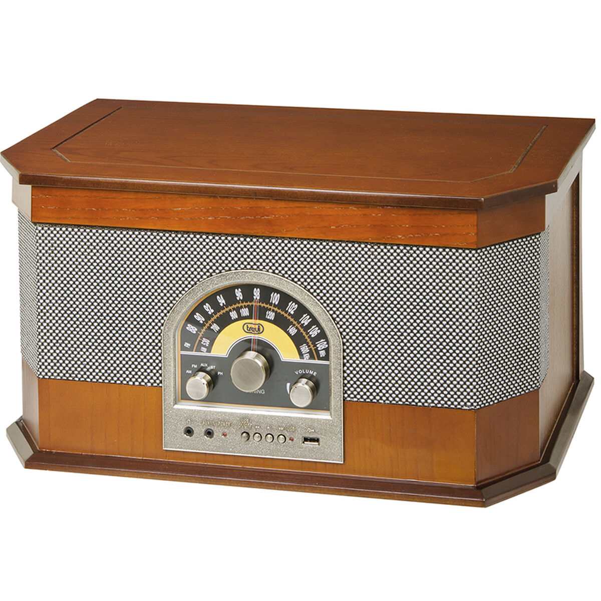 Platenspeler Trevi TT 1040 BT Stereo Bluetooth USB Aux-in - Afbeelding 2