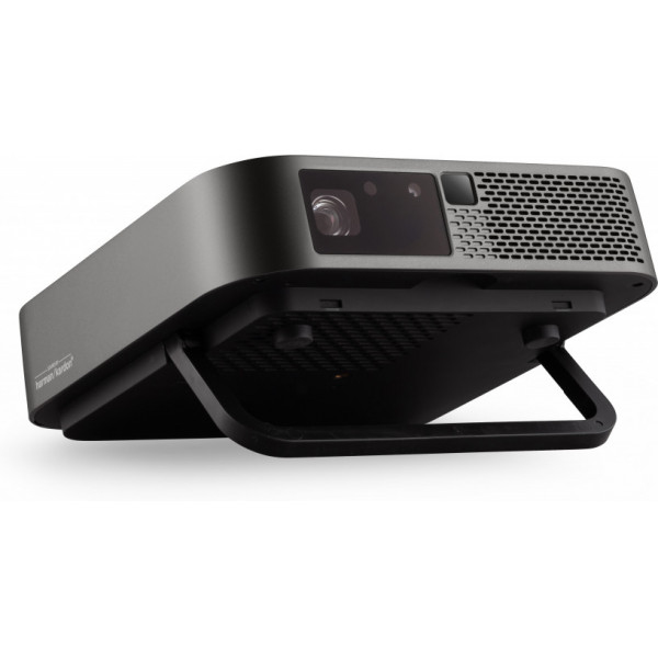 Viewsonic M2e beamer/projector Projector met korte projectieafstand 1000 ANSI lumens LED 1080p (1920x1080) 3D Grijs, Wit - Afbeelding 4