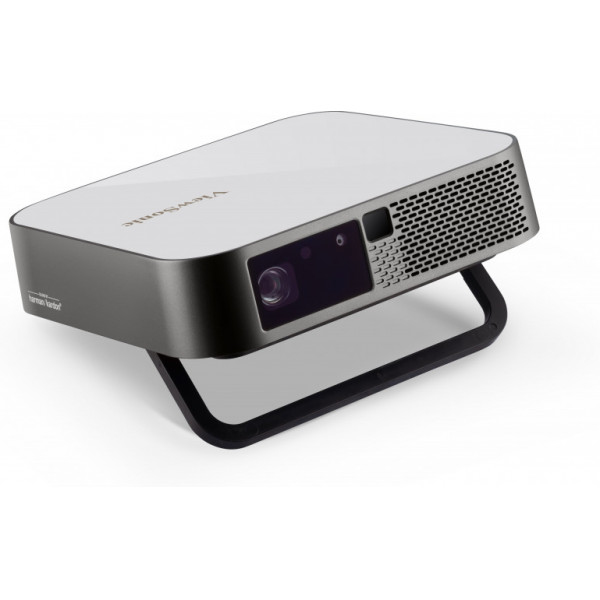 Viewsonic M2e beamer/projector Projector met korte projectieafstand 1000 ANSI lumens LED 1080p (1920x1080) 3D Grijs, Wit - Afbeelding 6