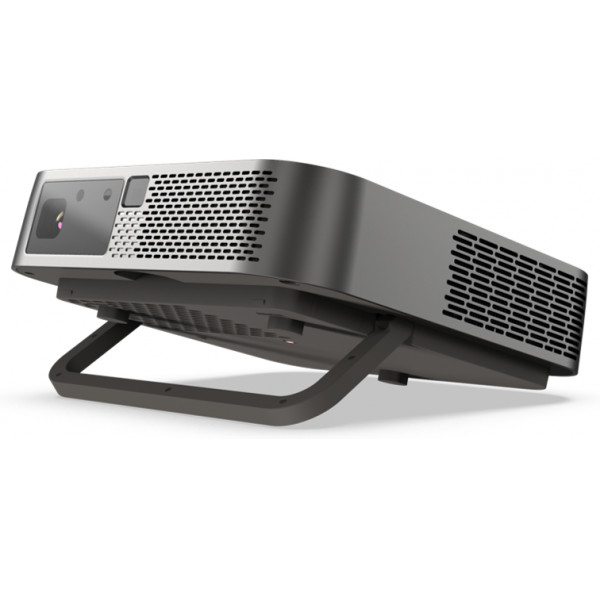 Viewsonic M2e beamer/projector Projector met korte projectieafstand 1000 ANSI lumens LED 1080p (1920x1080) 3D Grijs, Wit - Afbeelding 2