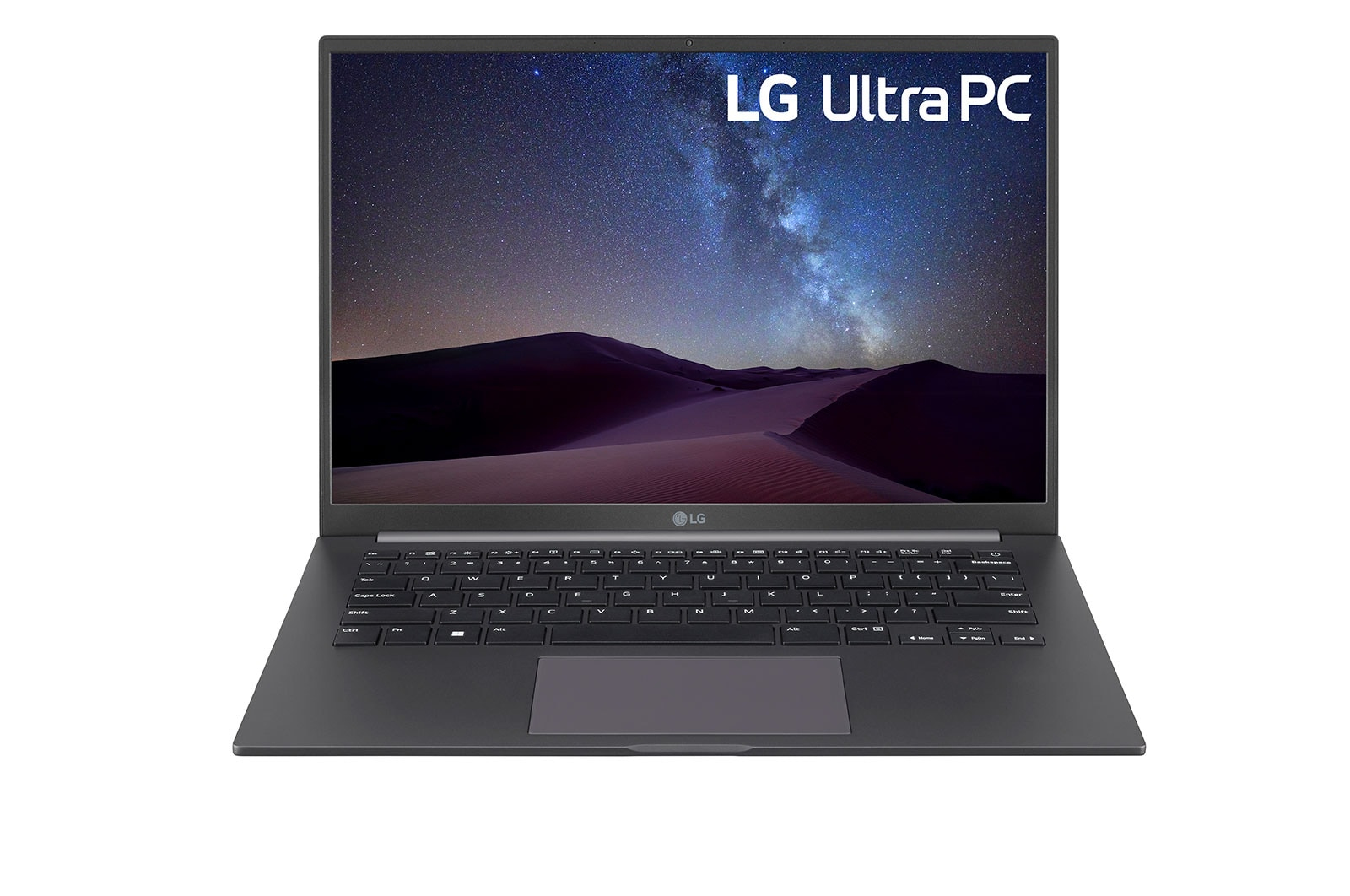LG 14U70Q AMD Ryzen™ 5 5625U Laptop 35,6 cm (14") WUXGA 8 GB LPDDR4x-SDRAM 512 GB SSD Wi-Fi 6 (802.11ax) Windows 11 Pro Houtskool, Grijs
