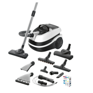 Bosch Serie 4 BWD421PRO stofzuiger 5 l Trommelstofzuiger Droog en nat 2100 W Zakloos