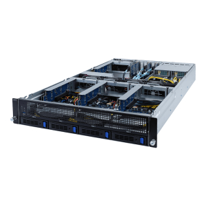 GIGABYTE G242-P31 LGA 4926 Rack (2U) Zwart, Grijs