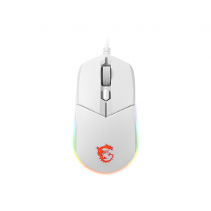 MSI CLUTCH GM11 WHITE muis Gamen Ambidextrous USB Type-A Optisch 5000 DPI
