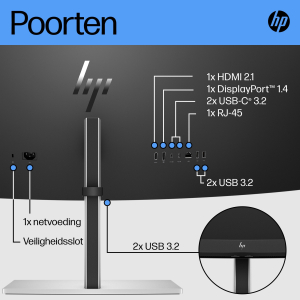 HP E45c G5 DQHD Curved Monitor