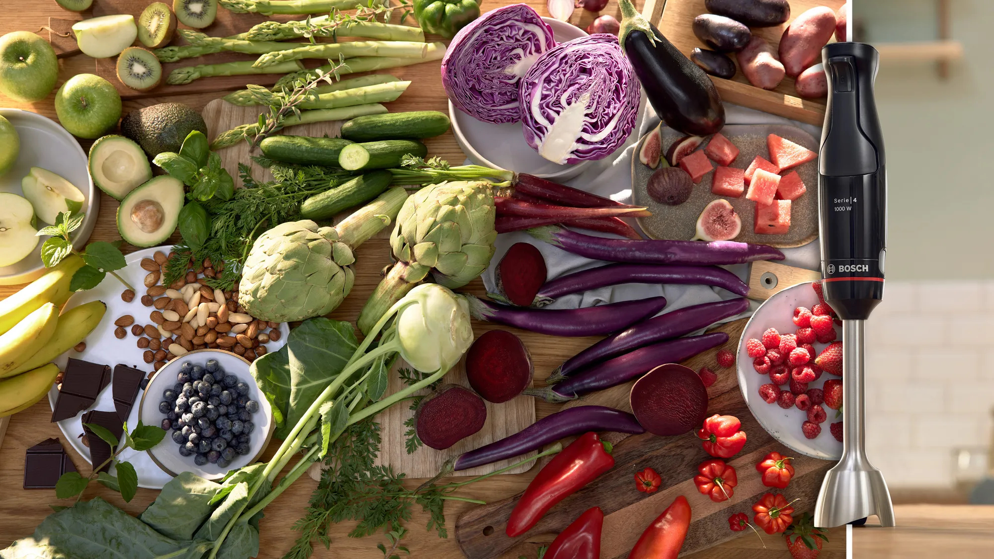 Bosch Serie 4 MSM4B620 blender 0,6 l Staafmixer 1000 W Zwart - Afbeelding 12