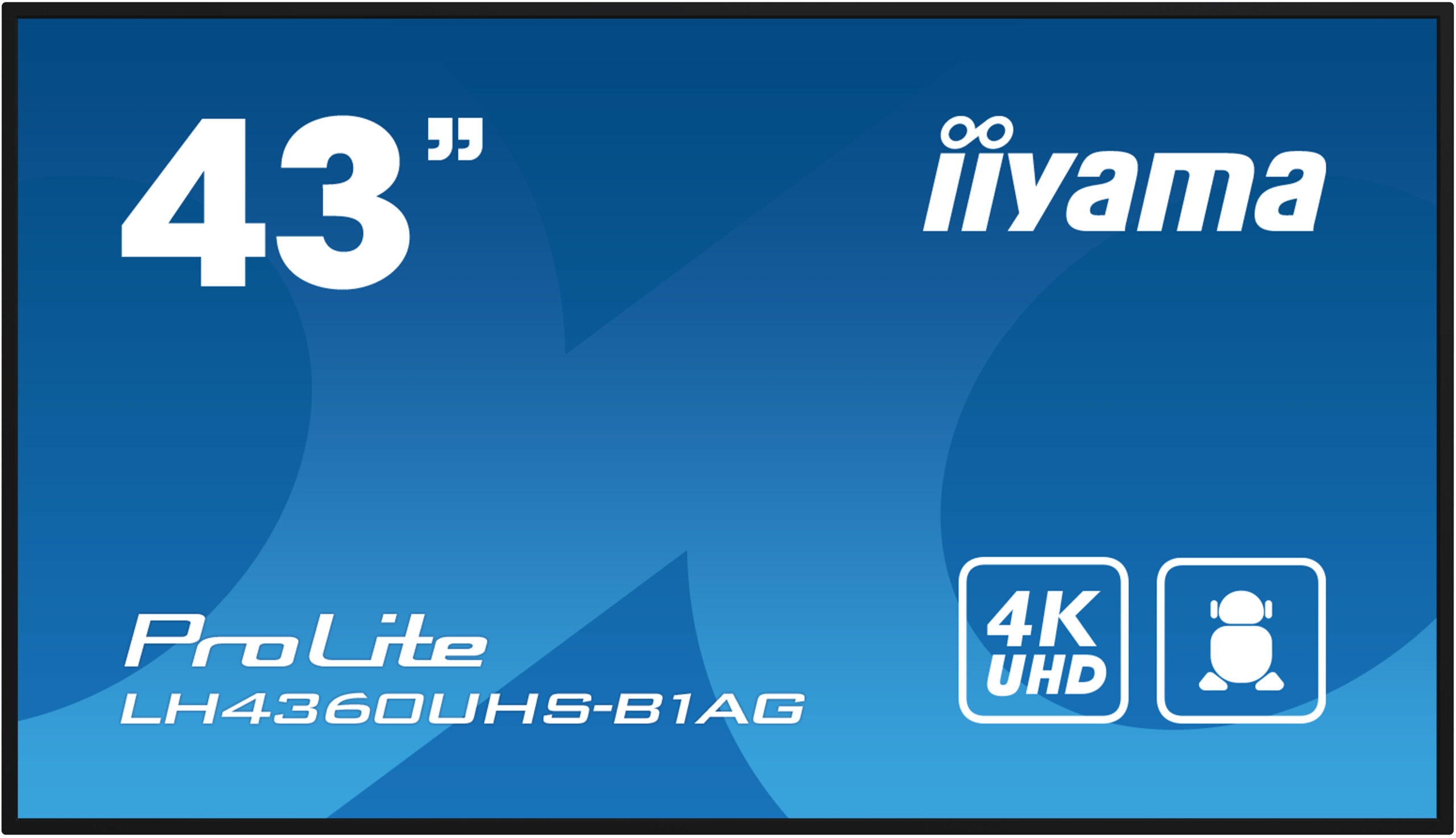 iiyama LH4360UHS-B1AG beeldkrant Digitaal A-kaart 108 cm (42.5") LED Wifi 500 cd/m² 4K Ultra HD Zwart Type processor Android 11 24/7 - Afbeelding 6
