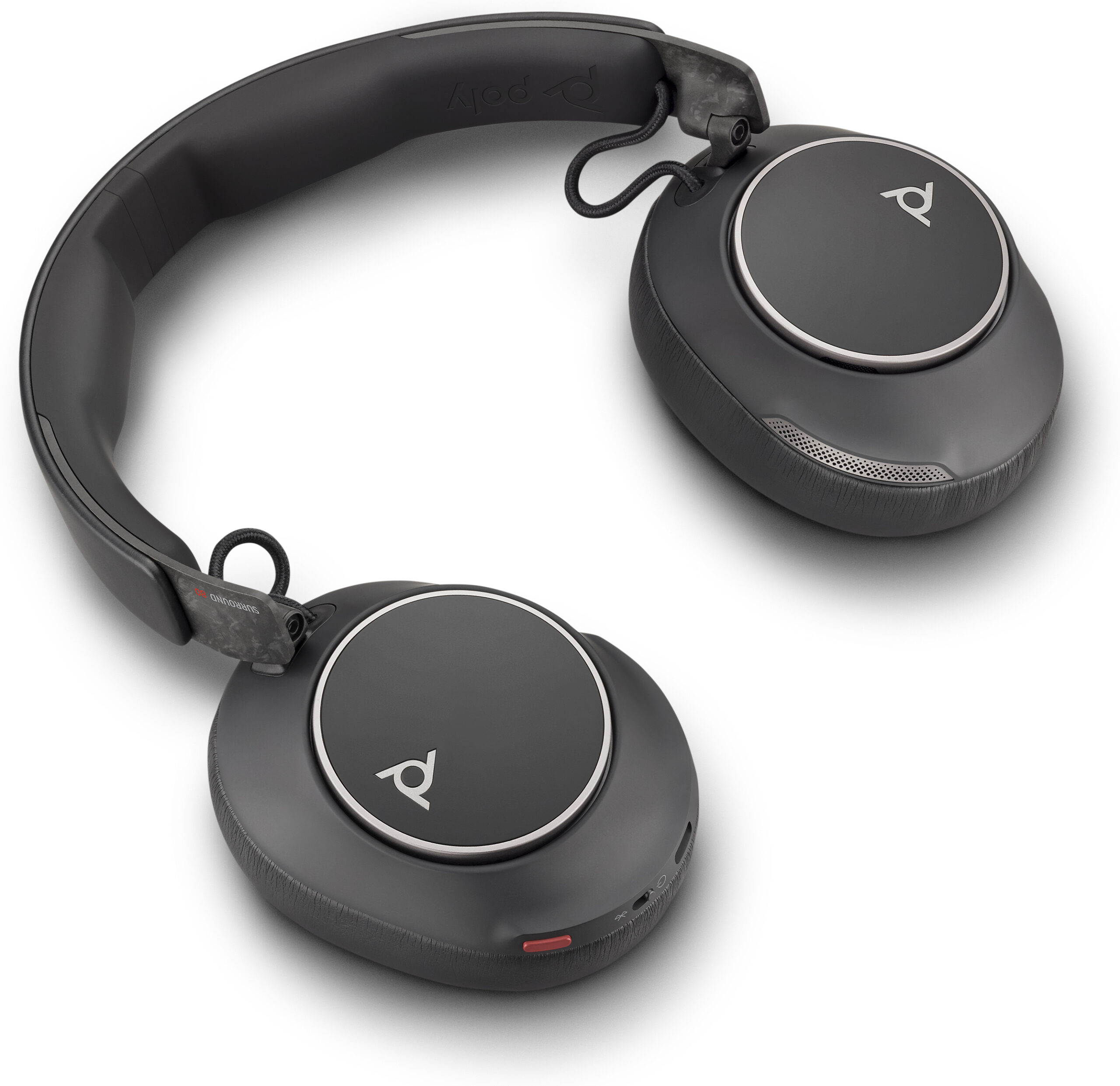 POLY Voyager Surround 80 UC USB-C Headset + USB-C/A-adapter - Afbeelding 6