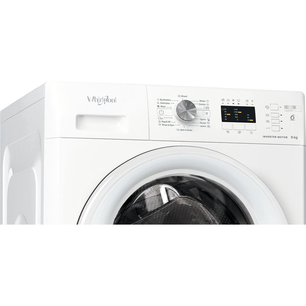 Whirlpool FFL 6238 W EE wasmachine Voorbelading 6 kg 1200 RPM Wit - Afbeelding 2