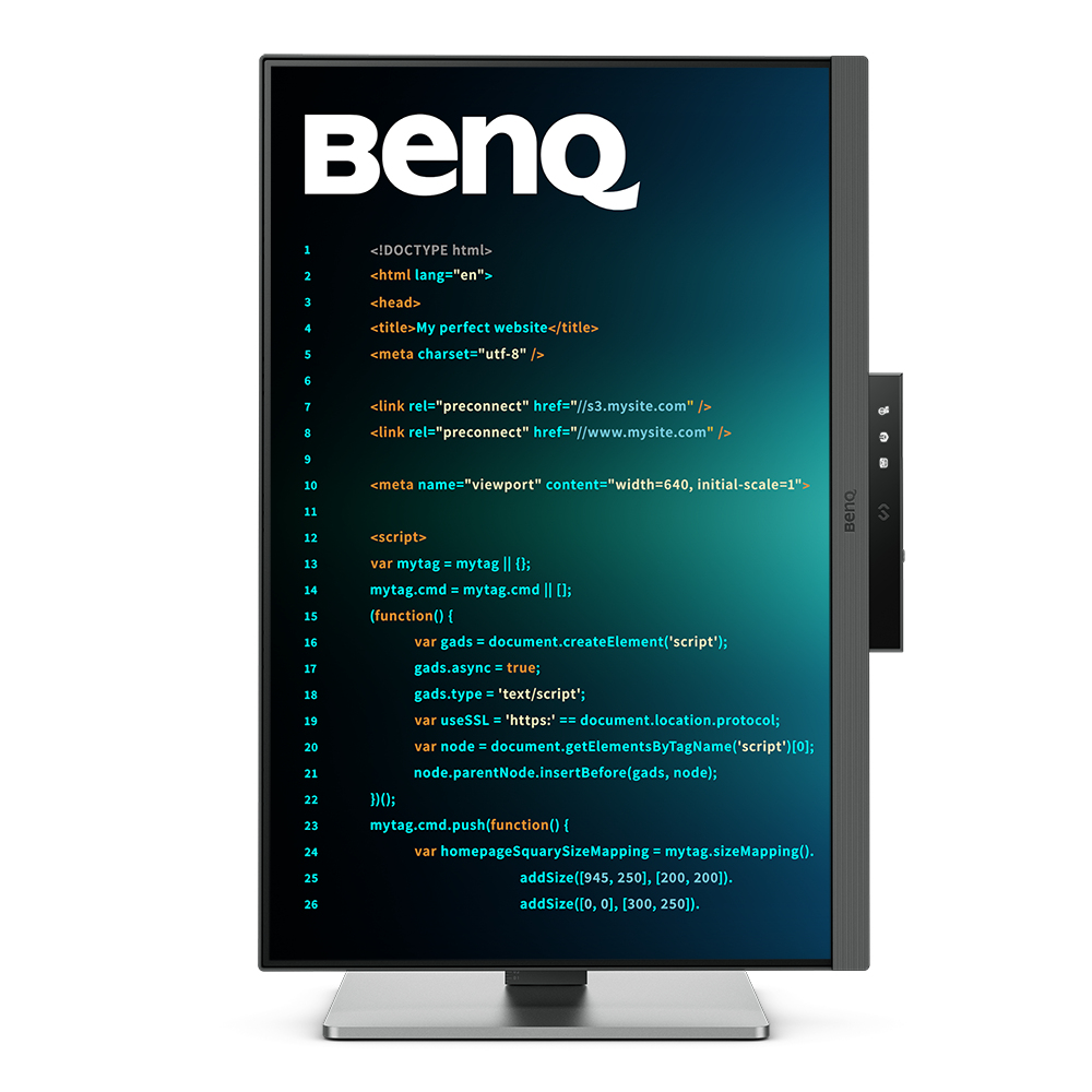 BenQ RD240Q computer monitor 61,2 cm (24.1") 2560 x 1600 Pixels WQXGA LCD Zwart - Afbeelding 7