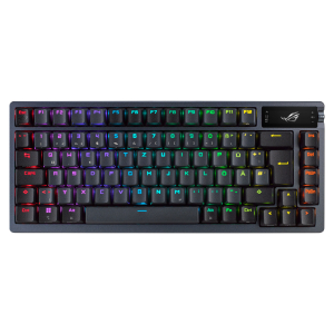 ASUS ROG Azoth toetsenbord Gamen USB + RF Wireless + Bluetooth QWERTY Zwart