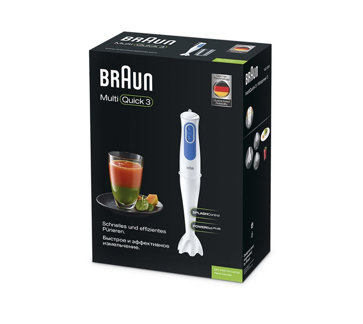 Braun MQ 3000 Smoothie 0,6 l Staafmixer 700 W Blauw, Wit - Afbeelding 5