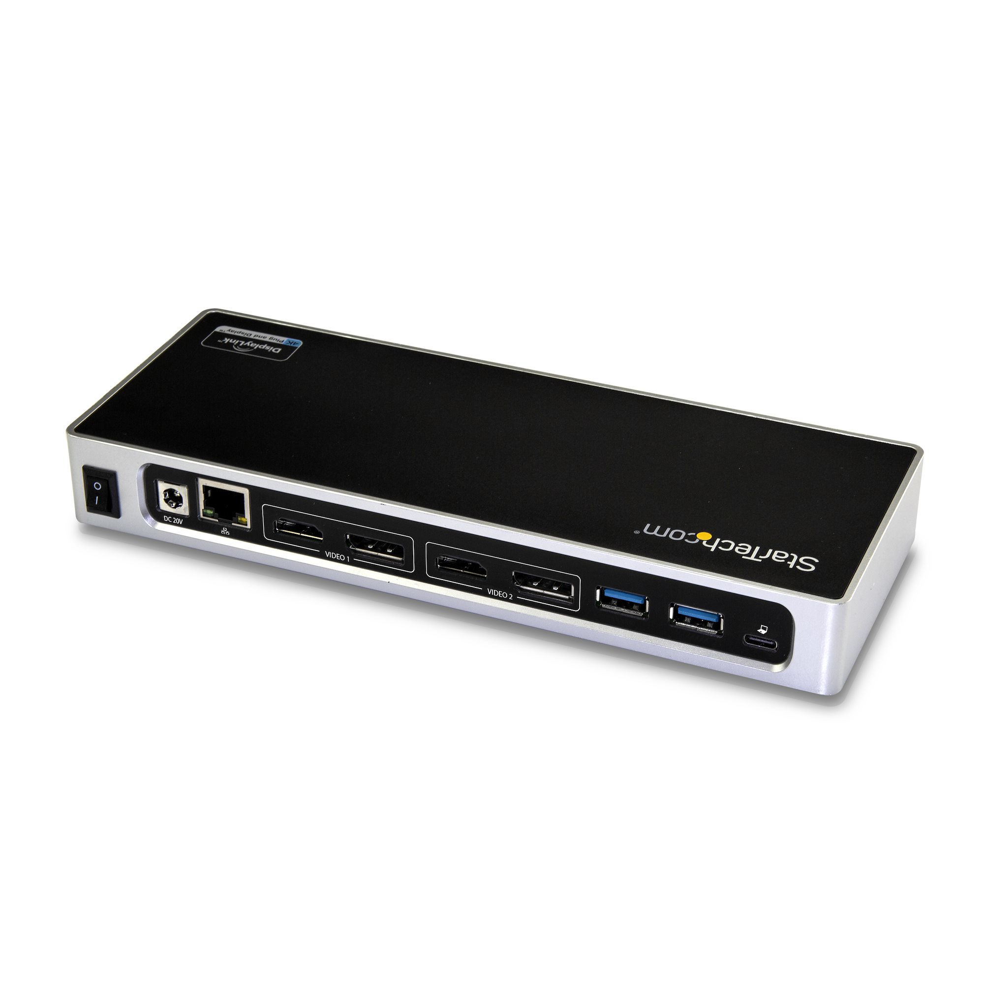StarTech.com Hybride dual 4K USB-C docking station - met 6x USB 3.0 poorten - USB-A compatibel - Afbeelding 3