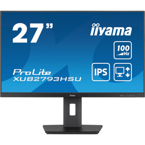 iiyama ProLite XUB2793HSU-B7 computer monitor 68,6 cm (27") 1920 x 1080 Pixels Full HD LED Zwart