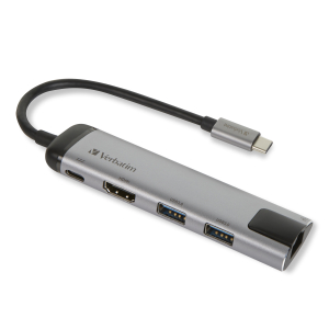 Verbatim USB-C-multipoort-hub USB 3.0 | HDMI | Gigabit-ethernet